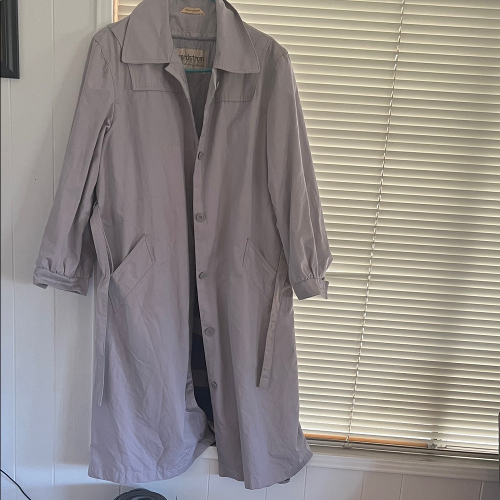 Nordstrom Quilted Gray Jacket